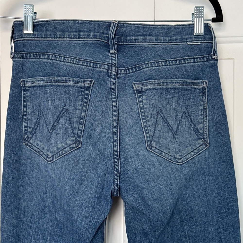 MOTHER the mid rise dazzler ankle jeans - we the animals EUC - Picture 8 of 10